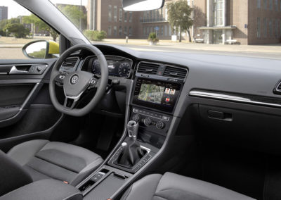 Golf 7 interieur et divertissement