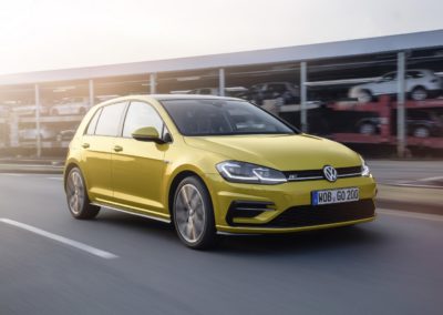Première mondiale: Volkswagen présente une Golf fortement peaufinée